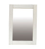 Snowden Distressed White Tall Mirror