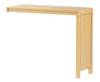 Kimball Natural Adult Loft Bed with Desk Corner Desk