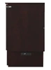 Carlier Espresso Queen Murphy Bed Side View