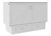 Montecito White Queen Murphy Bed