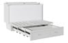 Montecito White Queen Murphy Bed Unfolded Step 2