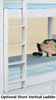 Beatrice White Optional Vertical Short Ladder
