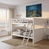 Beatrice Queen over Queen Bunk Bed White Room luxurious beach room with large paintaing