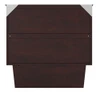 Rowley Espresso Murphy Twin Bed Back View