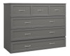 Ashbury Grey Full Size Murphy Bed