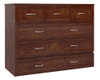 Whittington Walnut Full Size Murphy Bed
