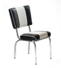 Chevy Retro Dining Chairs shown with Baron Black Vinyl