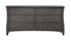 Idlewild Graywash 6 Drawer Dresser