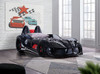 Roadway Black Race Car Bed Room