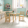 Cameron Natural Kids Tables and Chairs Room