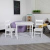 Cameron White Kids Tables and Chairs Room 2