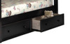 Eberhardt Black Optional Set of 2 Underbed Storage Drawers