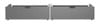 Rylan Gray Optional Set of 2 Storage Drawers Front View