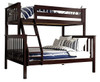 Lanier Espresso Twin over Full Bunk Beds