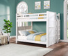 Bellamy Queen Bunk Bed in White Finish Room 2