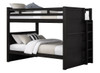Bellamy Queen Bunk Bed in Black Finish Bellamy Queen Bunk Bed in Black Finish