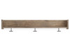 Oliah - Natural - Wall Mounted Coat Rack W/shelf