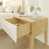 Tinley Park Modern One Drawer Nightstand Drawer Detail Room