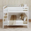 Tinley Park Modern Queen Bunk Bed Front View Room