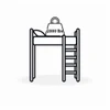 Tinley Park Modern Queen Loft Bed Weight Capacity 2000 lbs