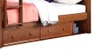 Wright Antique Oak Optional XL Storage Drawers with Cubby