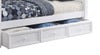 Brockton White Optional XL Storage Trundle