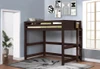 Hexter Espresso Full Size Loft Bed Room