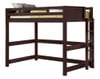 Hexter Espresso Full Size Loft Bed