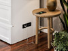 Colette White Queen Murphy Bed Outlet & USB Detail Room