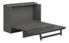 Ashbury Grey Queen Murphy Bed Frame only Fully Extended