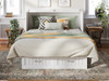 Alameda White Murphy Queen Bed Unfolded Front View Room