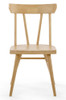 Lancaster Natural Dining Room Chairs Front View