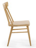 Lancaster Natural Dining Room Chairs Side View