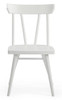 Lancaster White Dining Room Chairs Front View Lancaster White Dining Room Chairs Front View