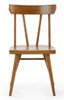 Lancaster Pecan Dining Room Chairs Front View