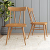 Lancaster Pecan Dining Room Chairs Set of 2 Room