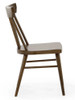 Lancaster Walnut Dining Room Chairs Side View