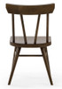 Lancaster Walnut Dining Room Chairs Back View