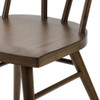Lancaster Walnut Dining Room Chairs Seat Detail