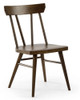 Lancaster Walnut Dining Room Chairs Angled View