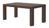 Rockport Distressed Walnut Dining Table Angled View