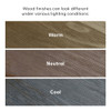 Rockport Distressed Walnut Dining TableDifferent Lighting Finish Detail