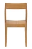 Ewald Pecan Dining Chairs Front View
