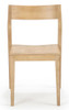 Ewald Natural Dining Chairs Front View