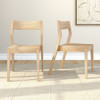 Ewald Natural Dining Chairs Set of 2 Room