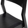Ewald Black Dining Chairs Frame Detail