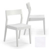 Ewald White Dining Chairs