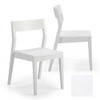 Ewald White Dining Chairs