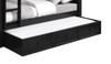 Bellamy Optional XL Storage Trundle in Black Finish