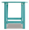 Sundown Treasure End Table Turquoise Side - Ashley Furniture